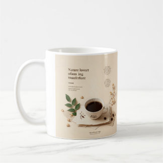 Brautes Erwachen: Nature Inspiriert klassische Tas Kaffeetasse