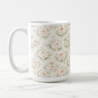 Brautflorales Muster Kaffeetasse