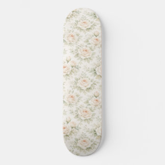 Brautflorales Muster Skateboard