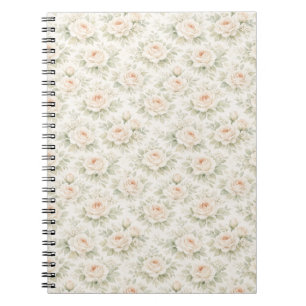 Brautfloralmuster Notizblock