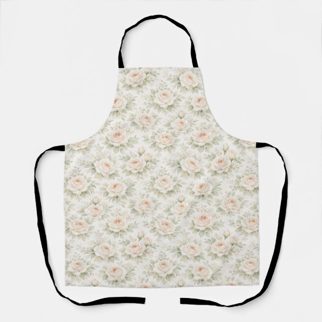 Brautfloralmuster Schürze (Vorderseite)