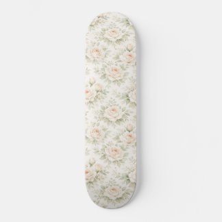 Brautfloralmuster Skateboard