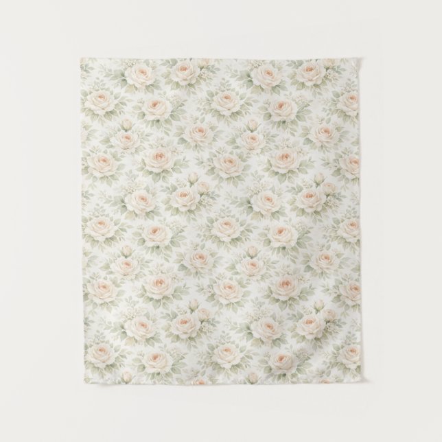 Brautfloralmuster Wandteppich (Vorderseite)