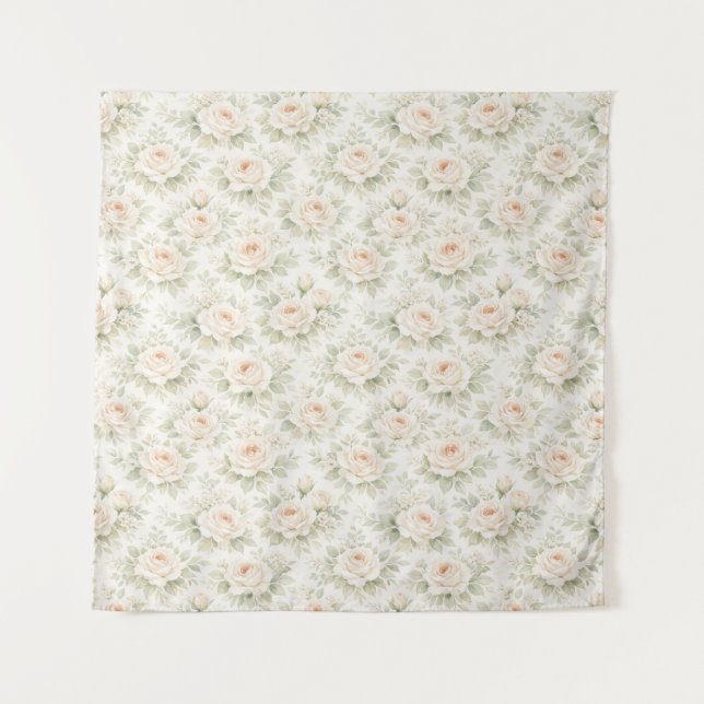 Brautfloralmuster Wandteppich (Vorderseite)