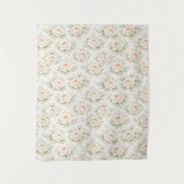 Brautfloralmuster Wandteppich (Vorderseite)