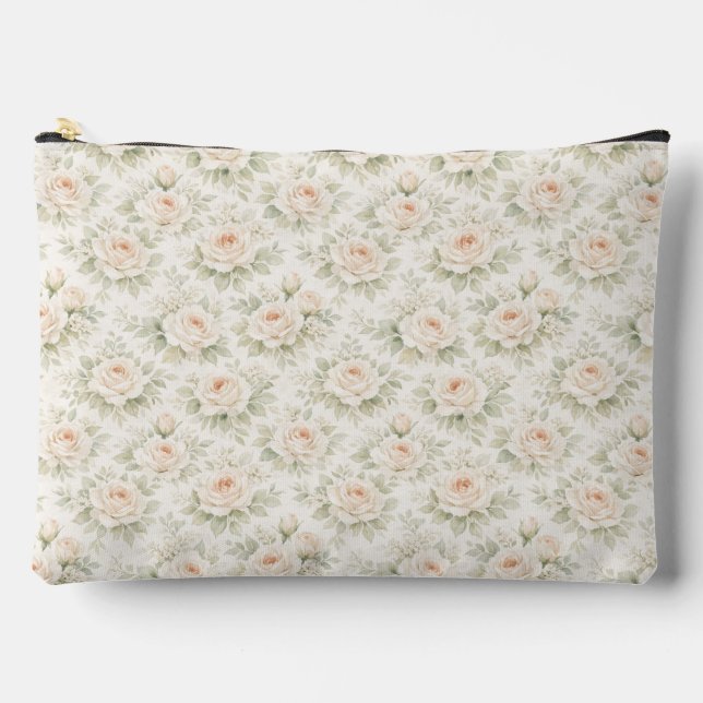 Brautfloralmuster Zubehörtasche (Vorderseite)