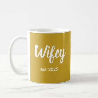Brautgeschenk aus Gold für die zukünftige Ehefrau Kaffeetasse
