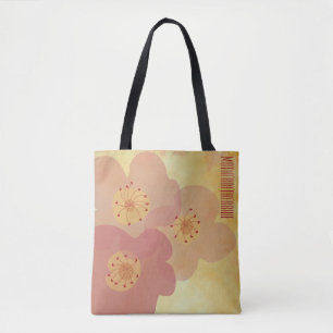 Brautgeschenk Blumen-Tasche asiatisch inspiriert