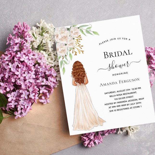 Brautgrün Budget Brautdusche Einladung (Von Creator hochgeladen)