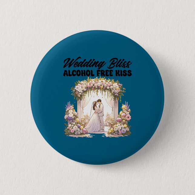 Bräutigam Braut Junggeselle Junggesellinnen-Party  Button (Vorderseite)