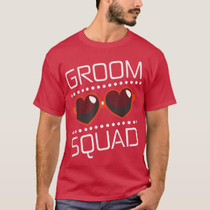 Bräutigam Hochzeitsgesellschaft  T-Shirt