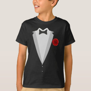 Bräutigam Hochzeitskostüm Black Tie Lustiger Jungg T-Shirt