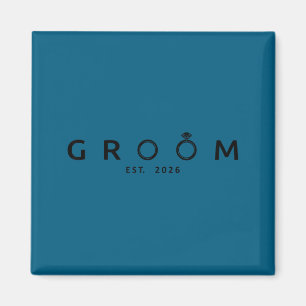 Bräutigam ist 2026 Hochzeit Junggesellenabschied z Magnet