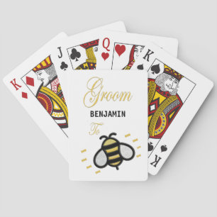 Bräutigam Junggesellenabschied Personalisieren Spielkarten