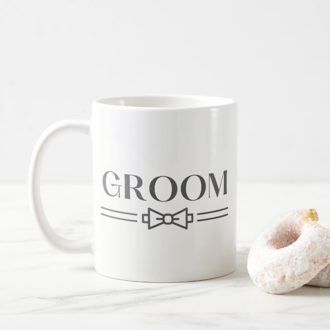 Bräutigam Kaffeetasse (Mit Donut)