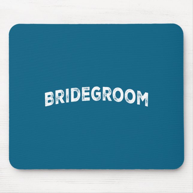 Bräutigam  mousepad (Vorne)