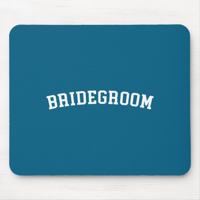 Bräutigam Mousepad (Vorne)