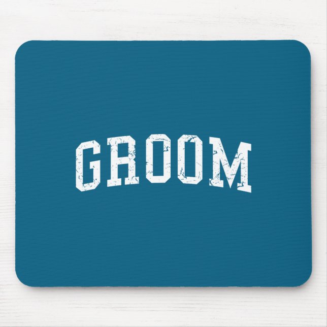 Bräutigam passend zur Braut Junggesellenabschied H Mousepad (Vorne)