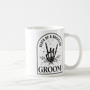 Bräutigam Tod eines Junggesellen Skelett Gothic Ha Kaffeetasse