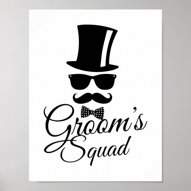 Bräutigam-Truppe Poster (Vorne)