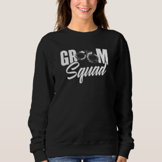 Bräutigam-Truppe Trauzeugen Hochzeit Junggesellena Sweatshirt