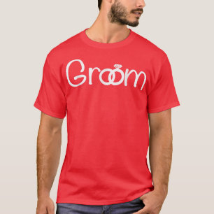 Bräutigam vor Hochzeitsfeiern und Junggesellenabsc T-Shirt
