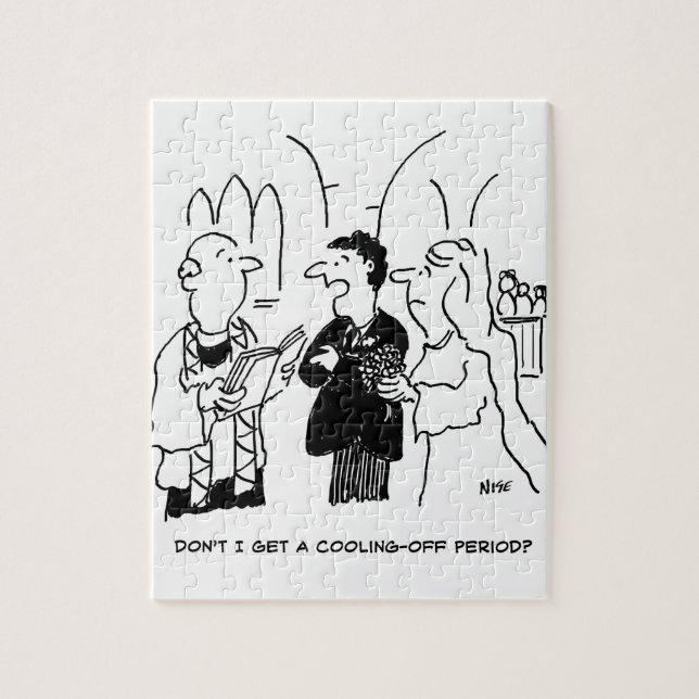 Bräutigam Will eine Abkühlphase Puzzle (Vertikal)