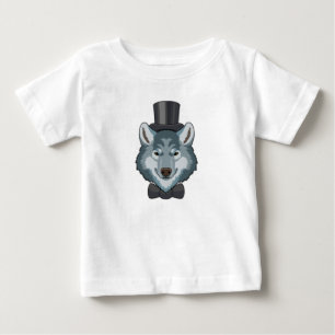 Bräutigam Wolf mit Bogen Baby T-shirt