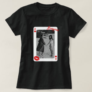 Brautjungfer-Andenken mit individuellem Foto zum J T-Shirt