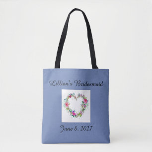 Brautjungfer Blumen-Tasche