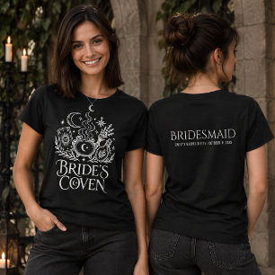 Brautjungfer Braut Coven Hexe Junggesellinnenabsch T-Shirt