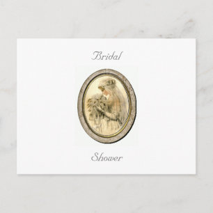 Brautjungfer Brautparty Postkarte