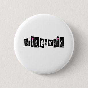 Brautjungfer Button