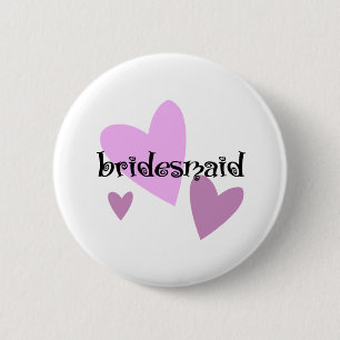 Brautjungfer Button