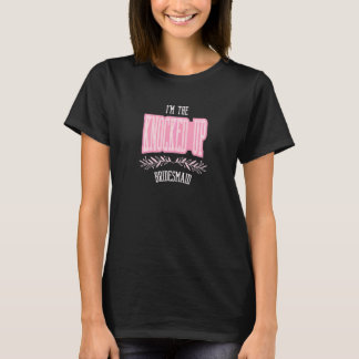 Brautjungfer Damen Schwanger Passende Hen Party T-Shirt