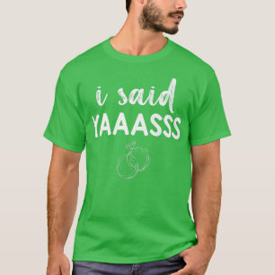 Brautjungfer Ehrenjungfer Hochzeitsfeier Junggesel T-Shirt