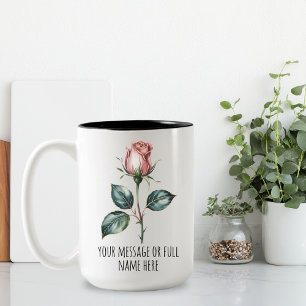 Brautjungfer   Florale Mutter Mutterschaftstag Ben Zweifarbige Tasse
