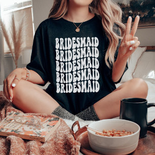 Brautjungfer-Geschenk Individuell abgestimmt Braut T-Shirt