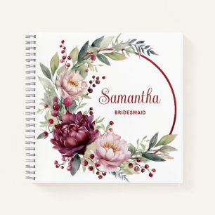 Brautjungfer-Geschenk Notizbuch
