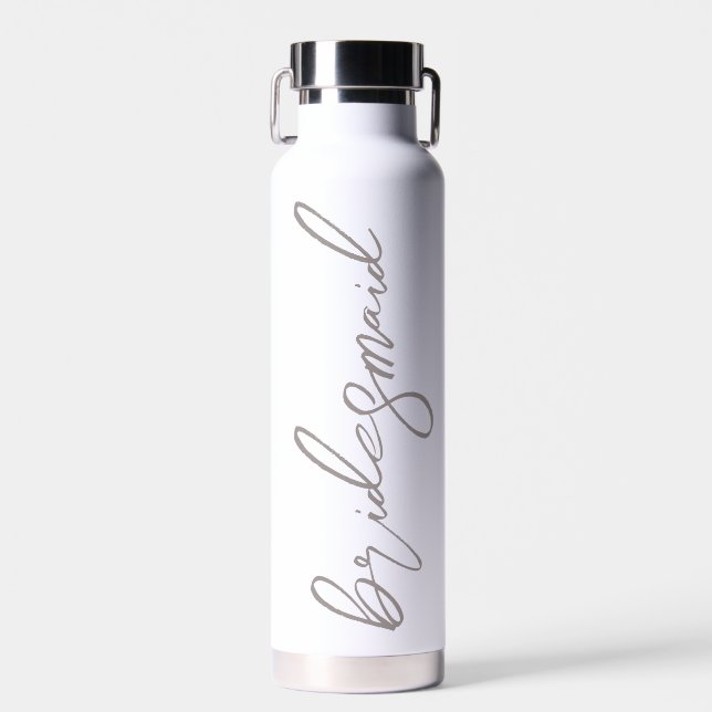 Brautjungfer-Geschenk Trinkflasche (Vorne)