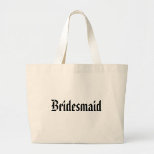 Brautjungfer Giftbag Jumbo Stoffbeutel
