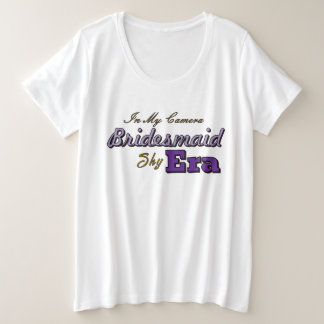 Brautjungfer  große größe T-Shirt