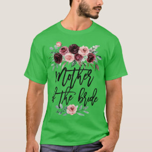 Brautjungfer-Hochzeitsgeschenk für Braut-Mutter Mu T-Shirt