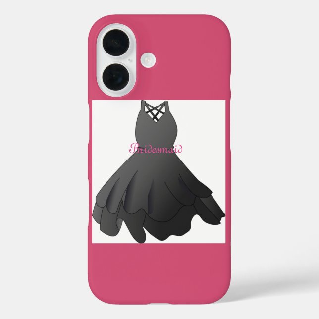 Brautjungfer Hochzeitskleid Case-Mate iPhone Hülle (Rückseite)