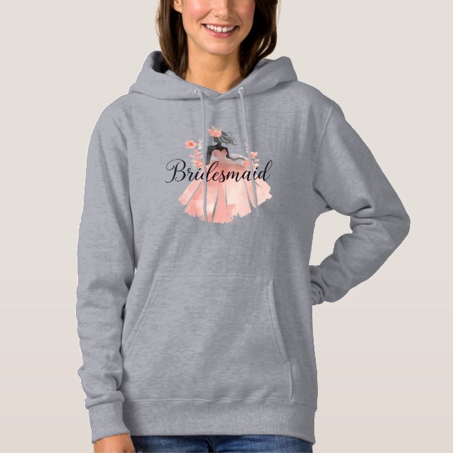 Brautjungfer Hoodie (Vorderseite)