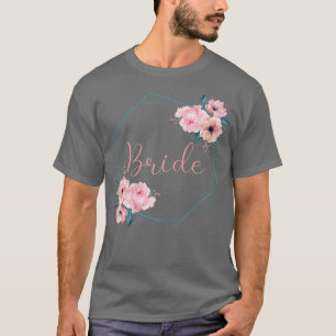 Brautjungfer Junggesellenabschied Rosen Kranz Brau T-Shirt