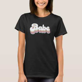 Brautjungfer Junggesellinnenabschied Retro Braut T-Shirt