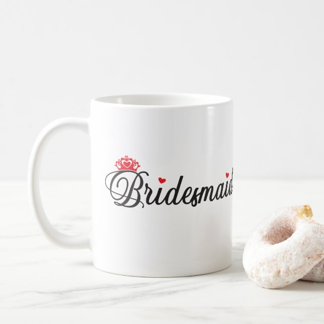 Brautjungfer Kaffeetasse (Mit Donut)