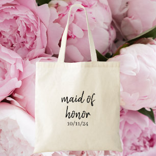 Brautjungfer / Personalisiertes Geschenk für die H Tragetasche