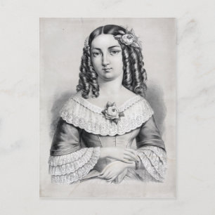 "Brautjungfer"-Postkarte Postkarte